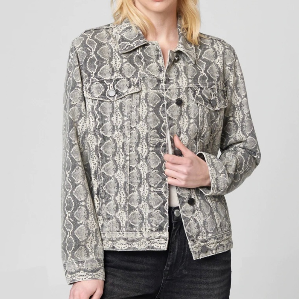 BLANKNYC Snake Along Denim Jacket
